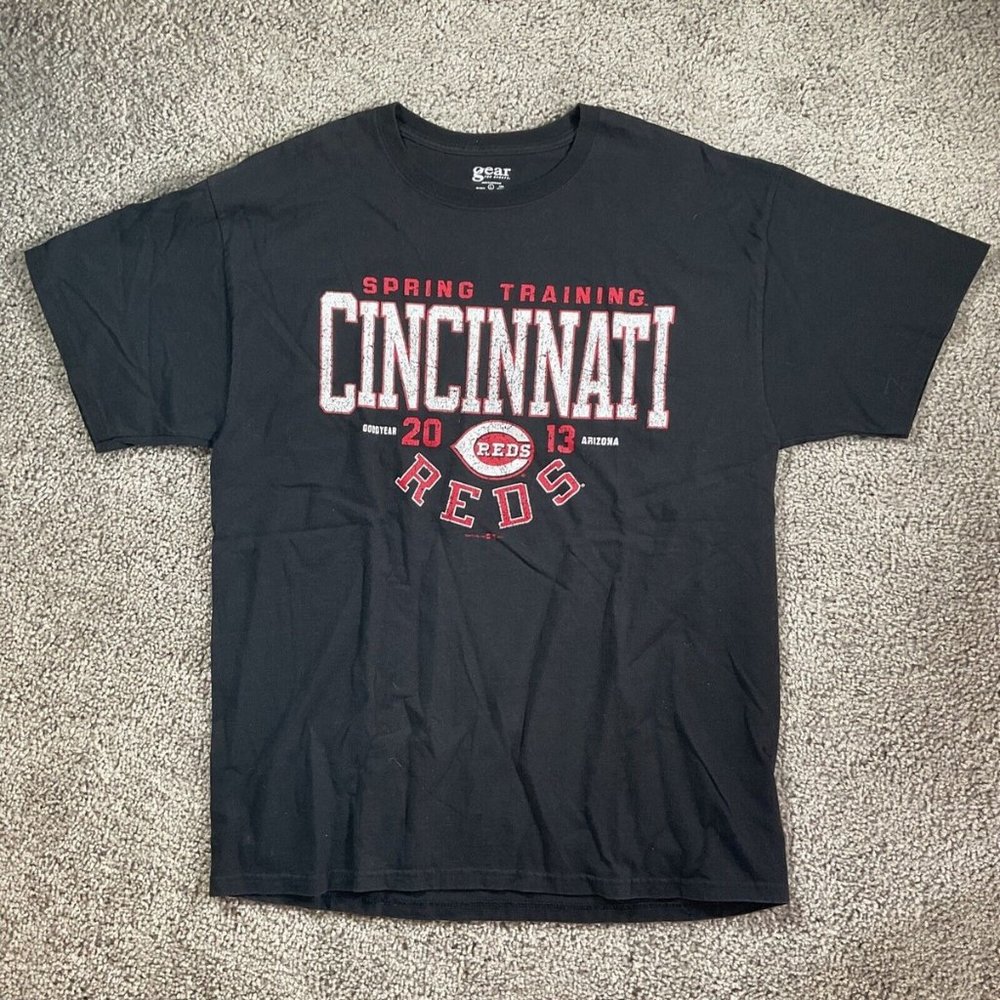 Gear athletic Adult TShirt 2013 Cincinnati Reds Spring Training t shirt Sz L